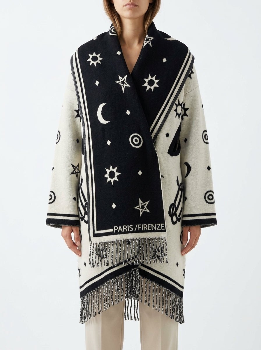Capa La Couverture Look 27 Blanco y Negro