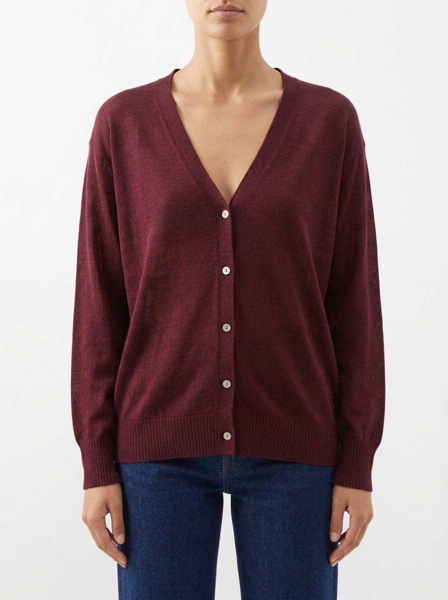 Cardigan Absolut Cashmere Lou Burdeos