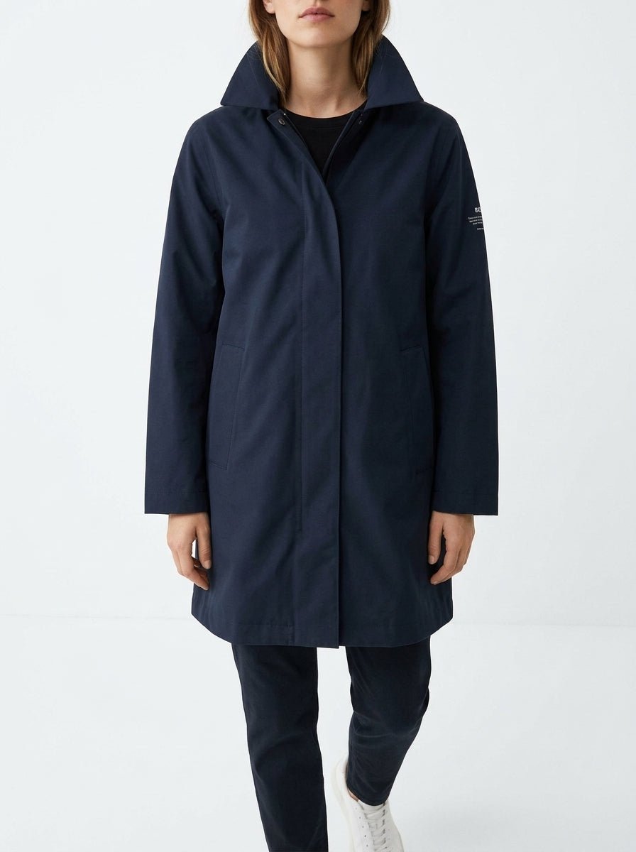 Gabardina Ecoalf Tormenta Azul
