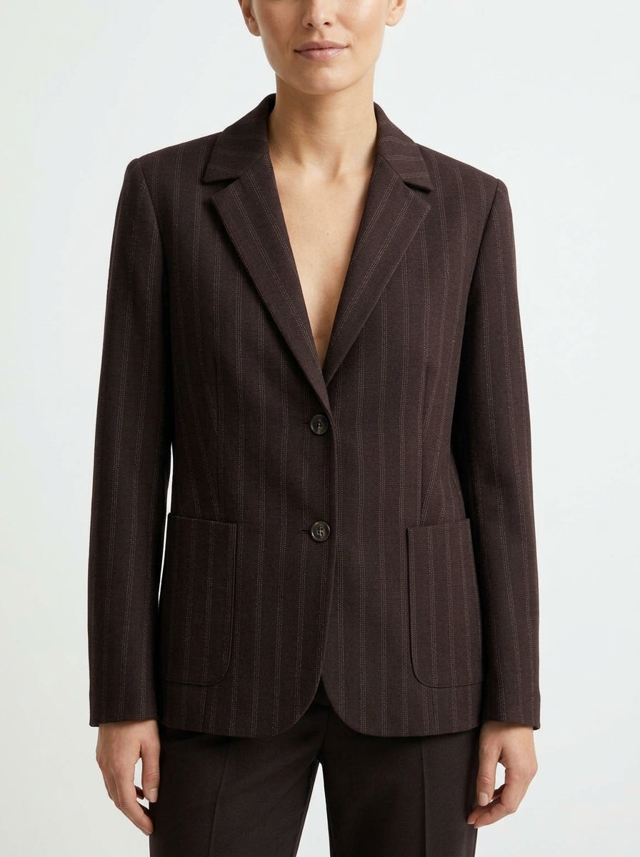 Blazer AgoeFilo Via Venezia Marrón