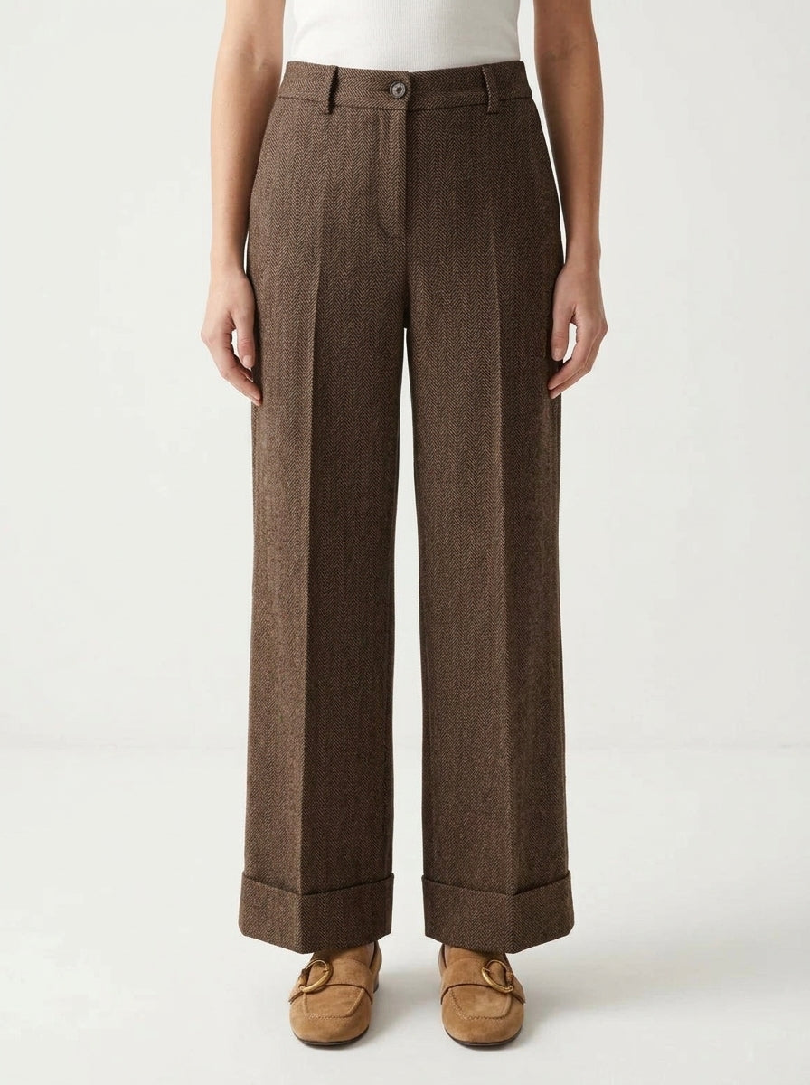 Pantalón AgoeFilo Via Mascheroni Marrón