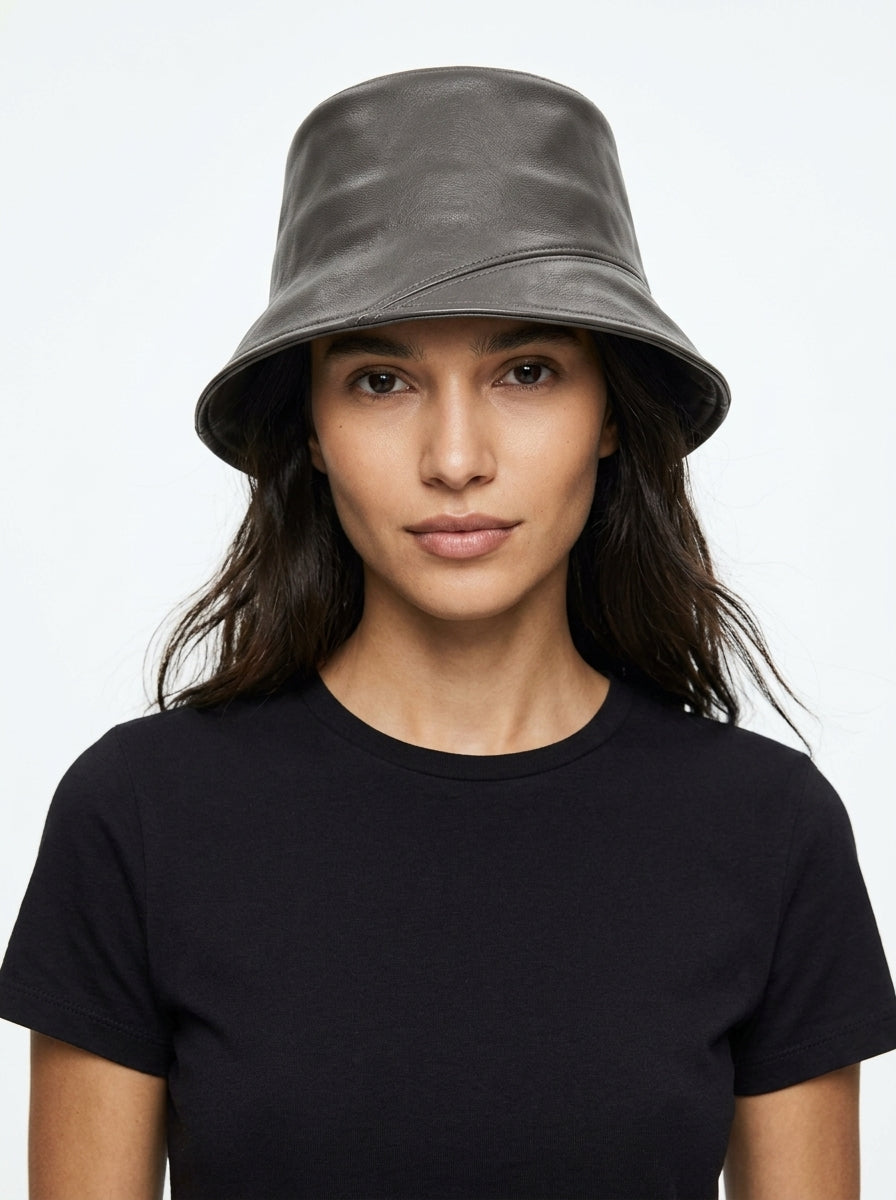 Sombrero Il Baco Da Seta Polipiel Gris