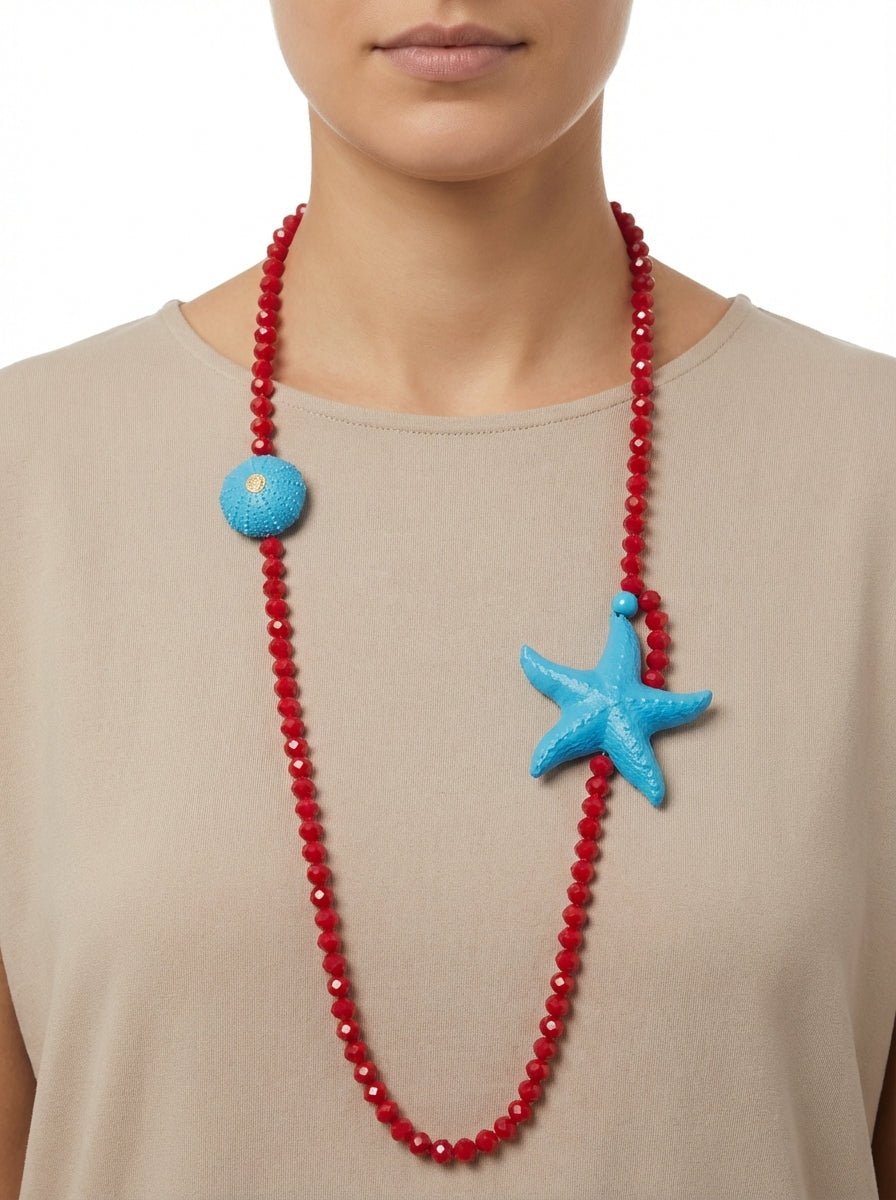 Collar Fabrizio Marcantelli Estrella Marina Celeste