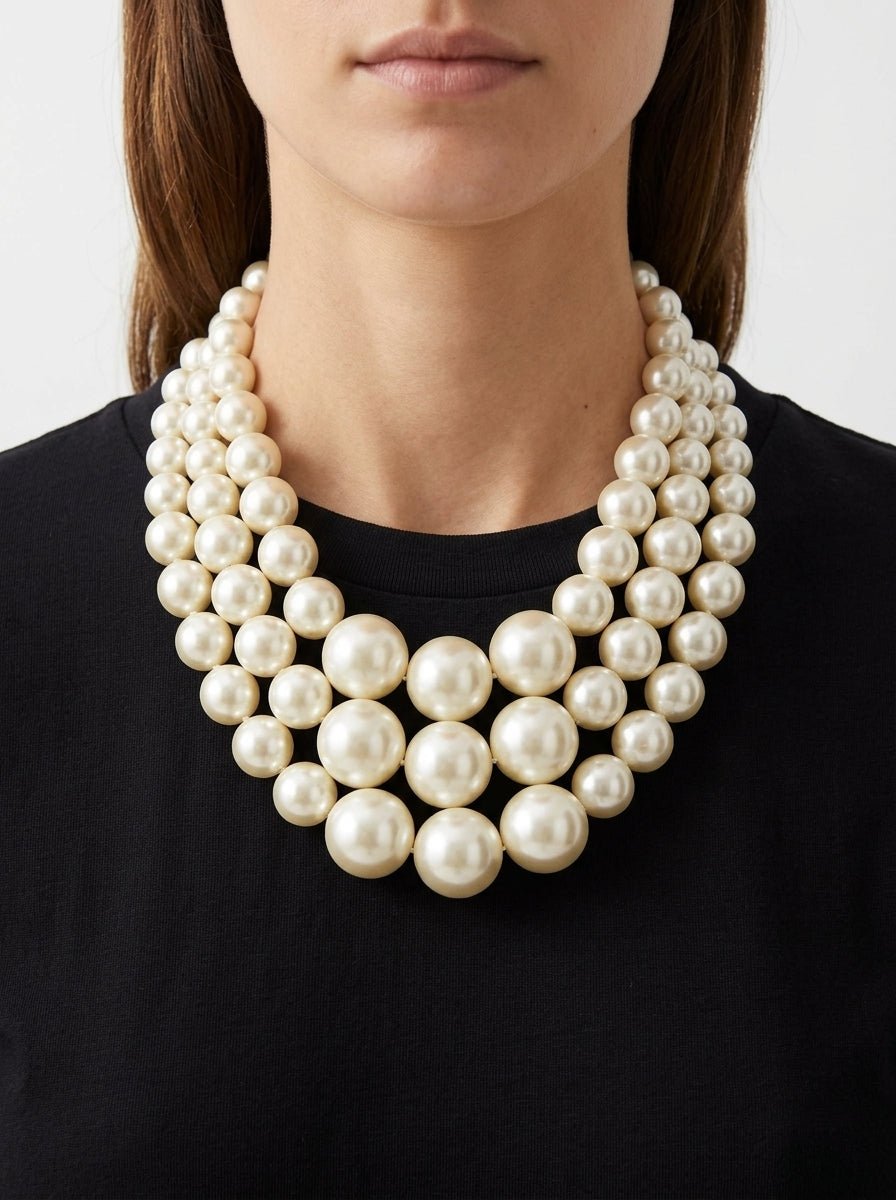 Marntelli Collar Fabrizio Balls Three Nacar Levels