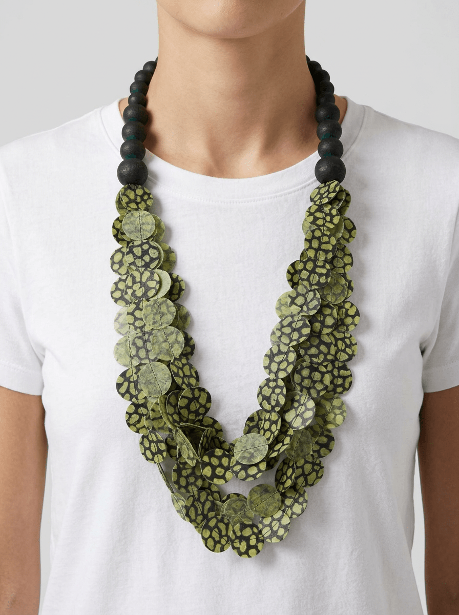 Collar Ana HAgopian Branch Kenia Verde