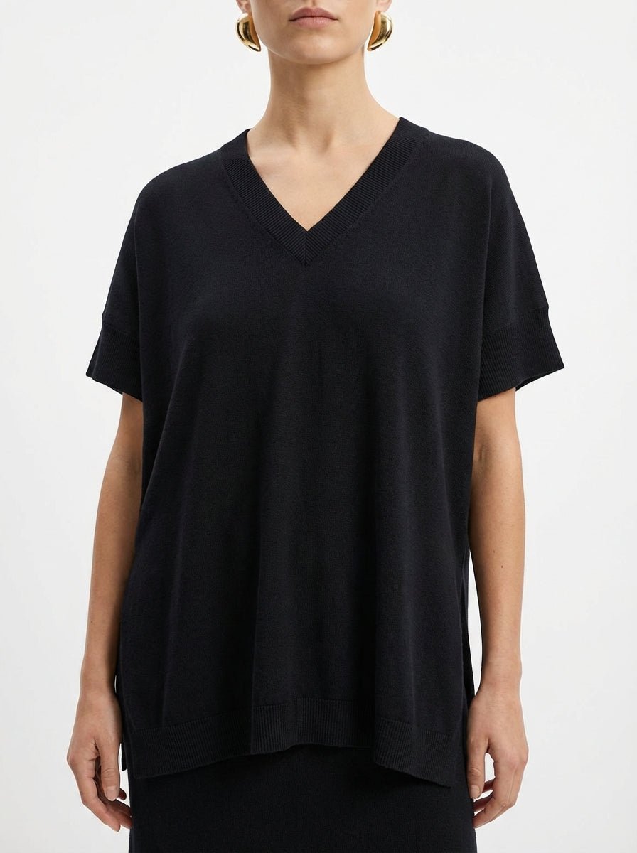 Base Milano Wide Short Sleeve Jersey Black
