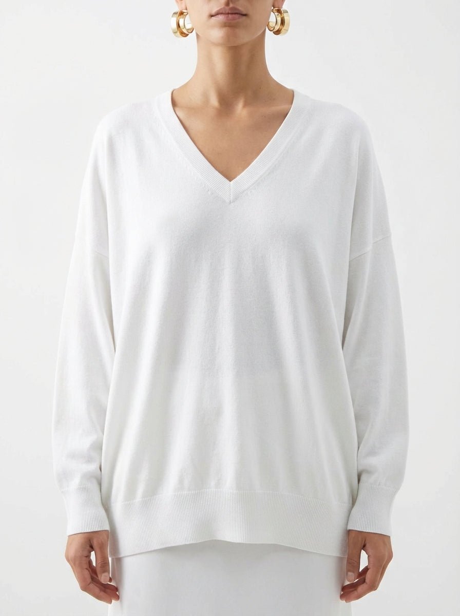 Jersey Base Milano Manga Larga Blanco