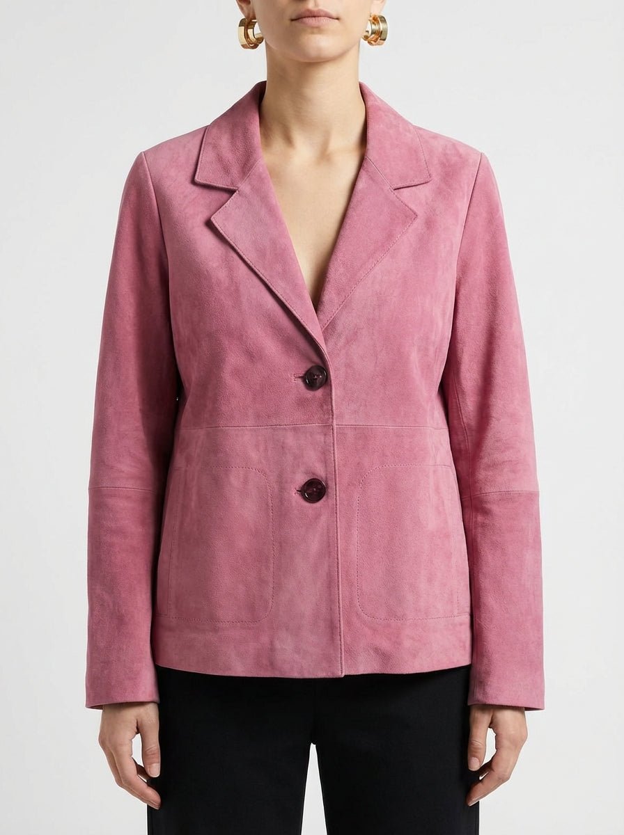 Veste Agoefil en Daim Rose