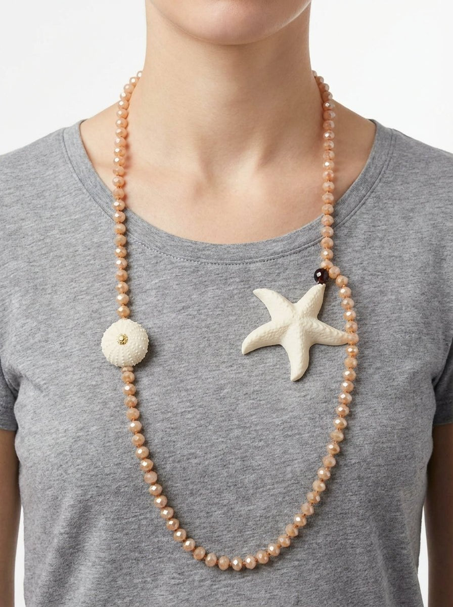 Collar Fabrizio Marcantelli Estrella Marina Crudo