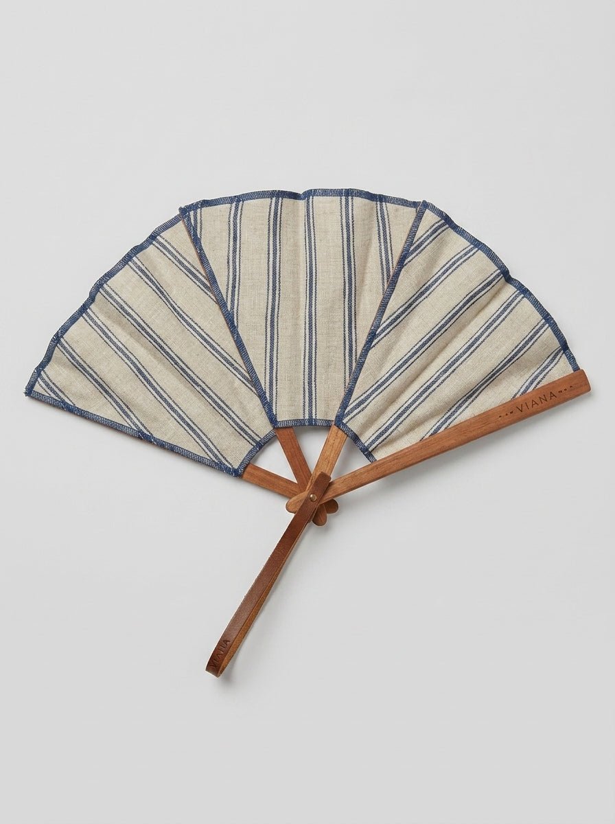 Abanico The Viana Fan Provenza Azul