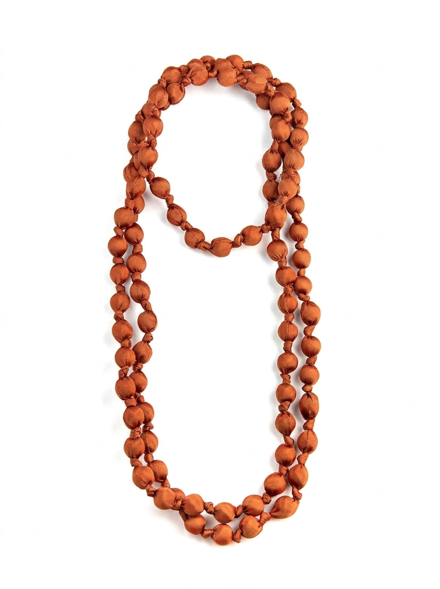 Collar  Il Baco Da Seta Bolas Seda Camarón