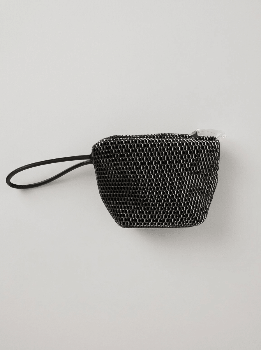 Bolso In·Zu Mouse S Blanco y Negro