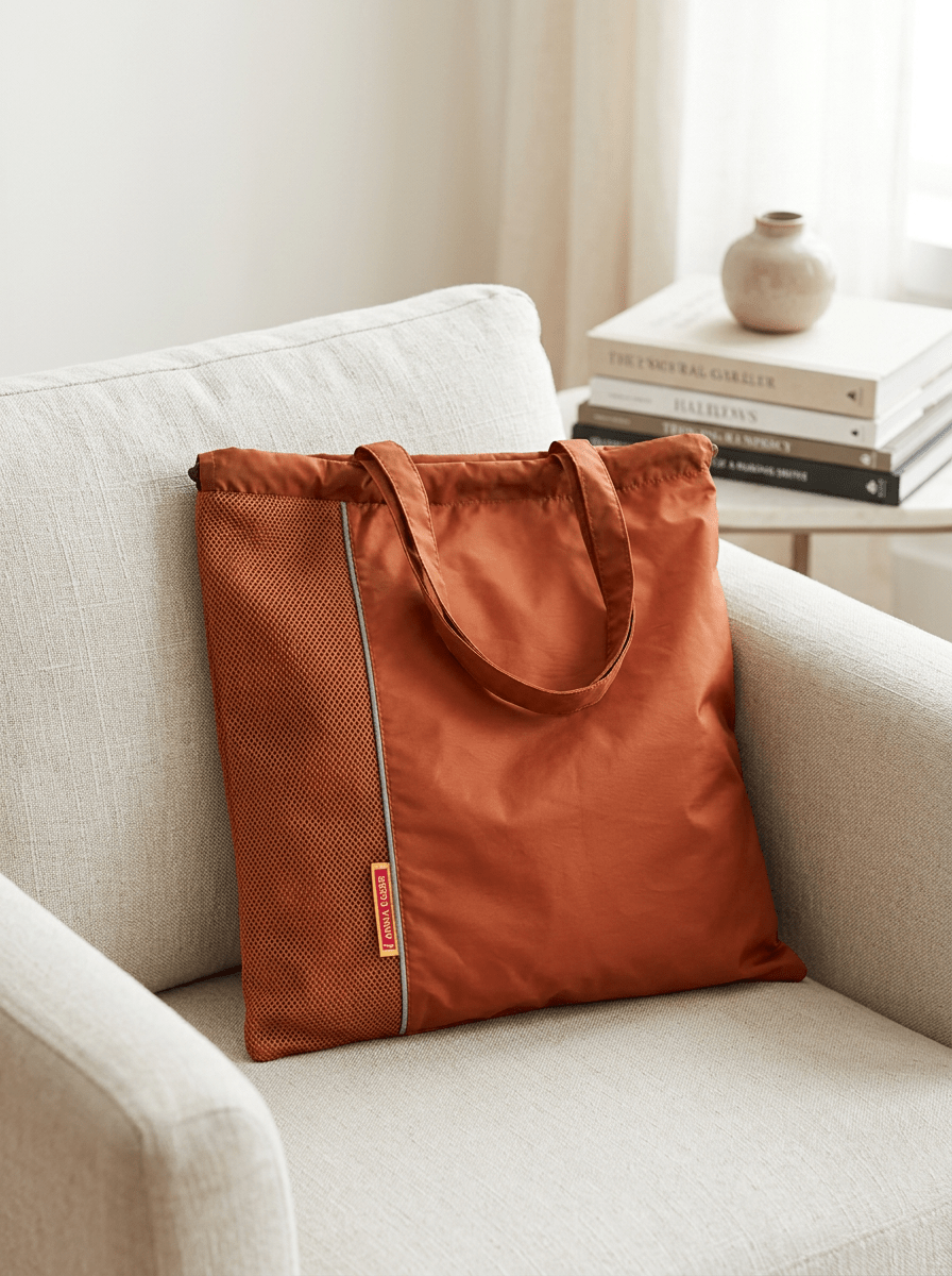 Bolso Anna Kaszer Ruby Bag Net Tabaco