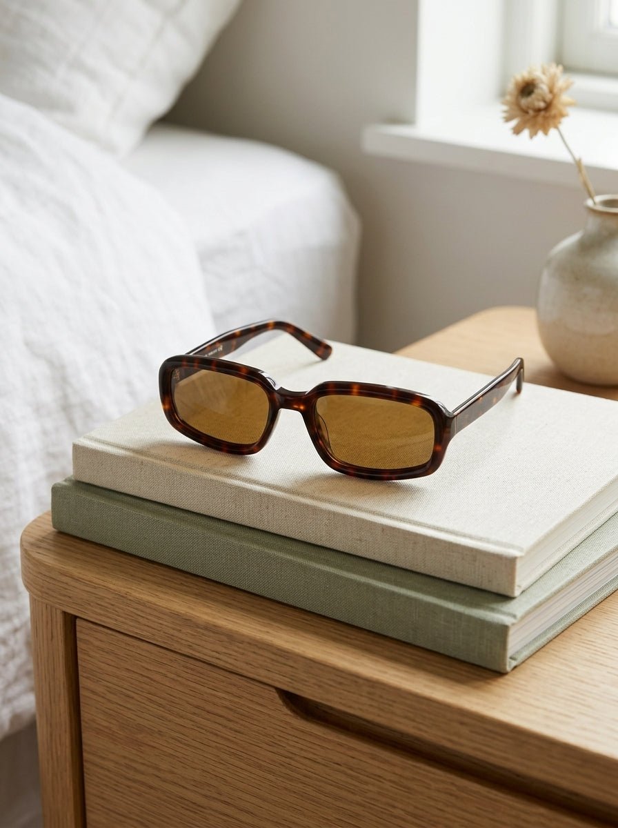 Lunettes de soleil rétro Super Future Troll marron