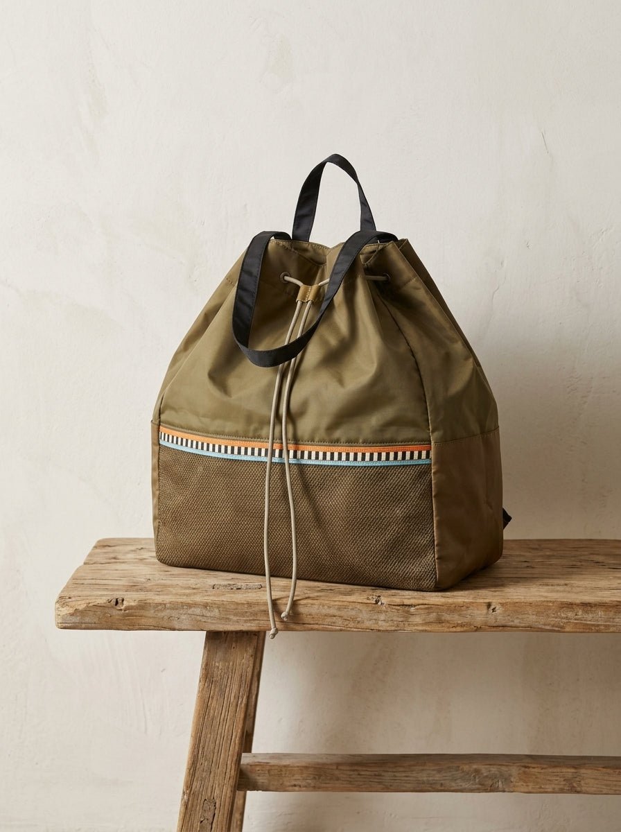 Anna Kaszer Inoco Net Taupe Bag