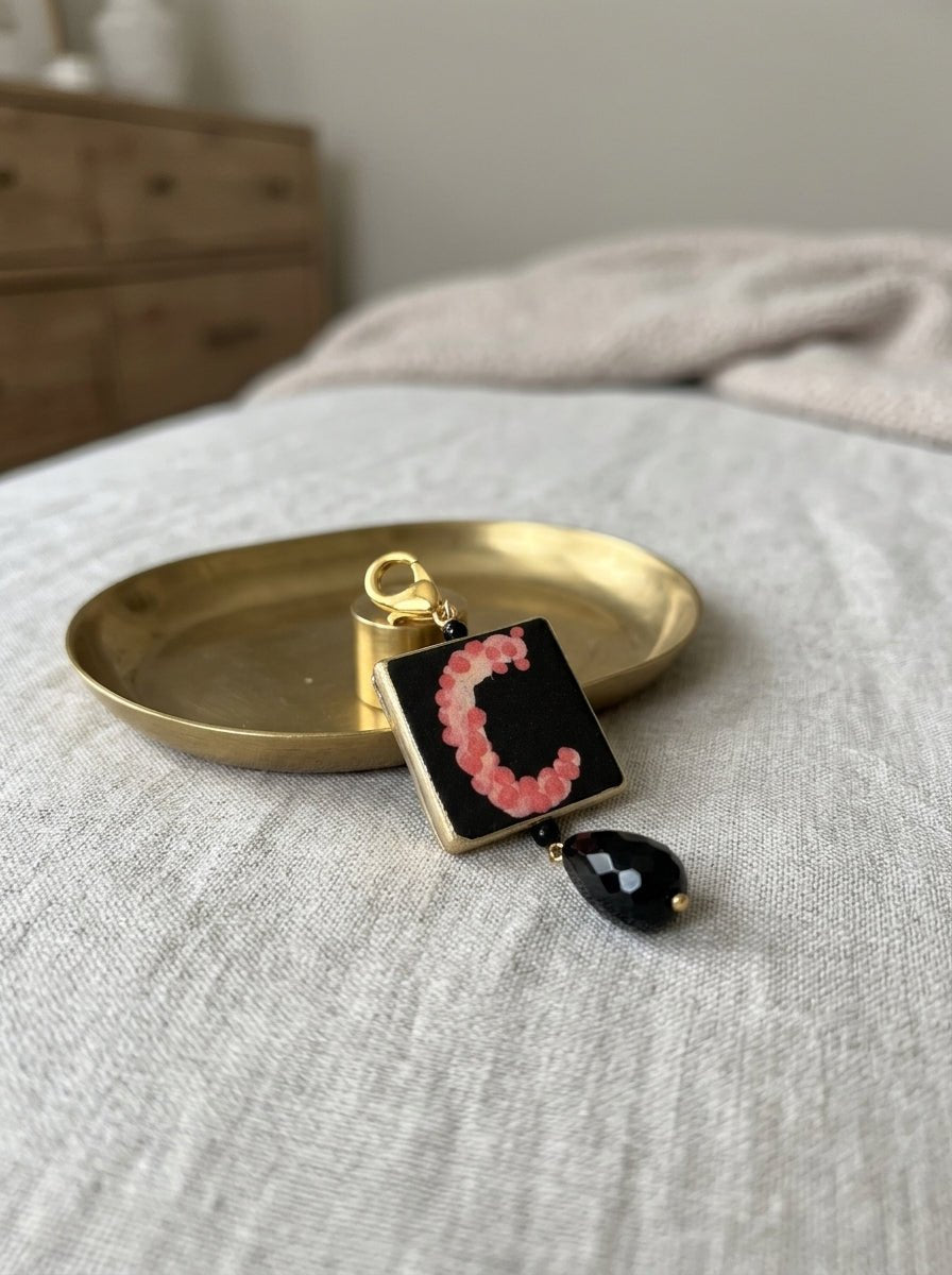 Marntelli Fabrizio pendant initial C