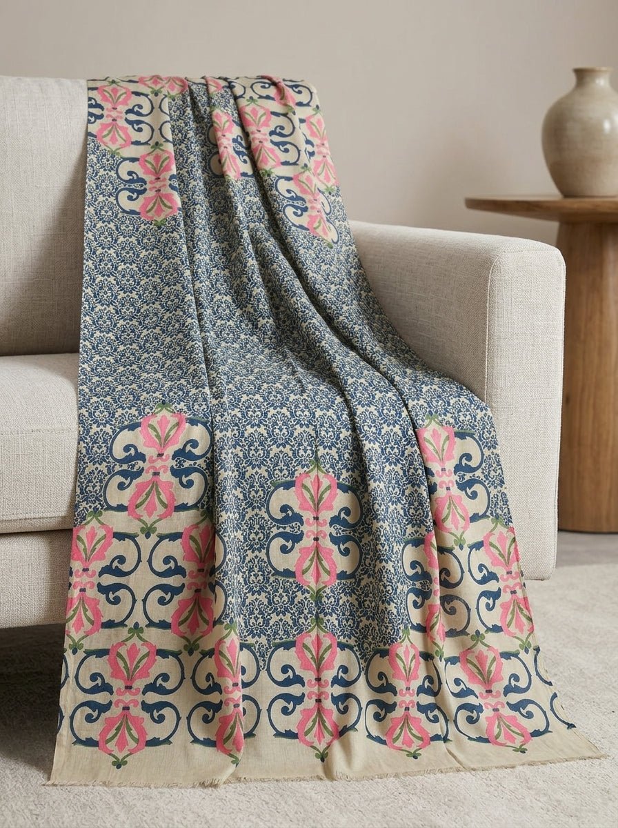 Pañuelo Les Belles Vagabondes Medicis Azul