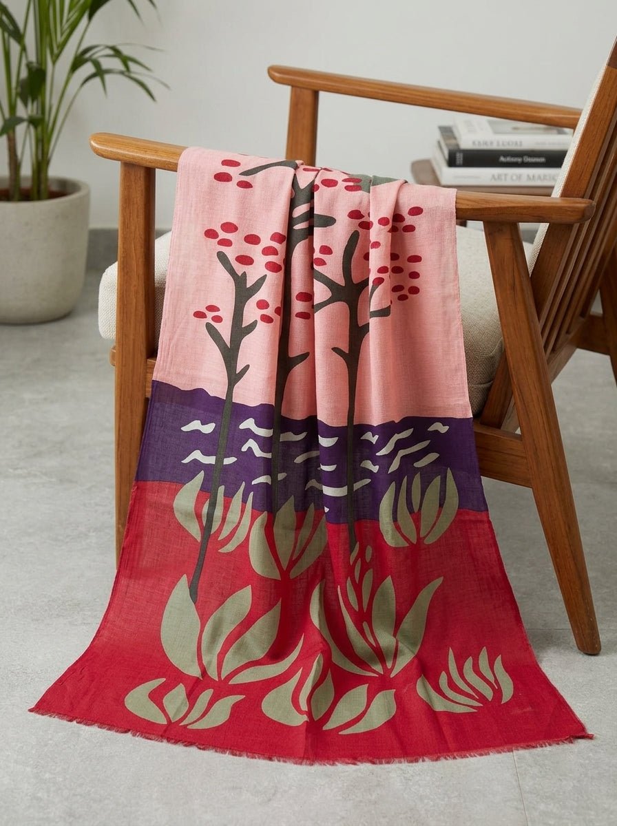 Pañuelo Les Belles Vagabondes Breton Rojo