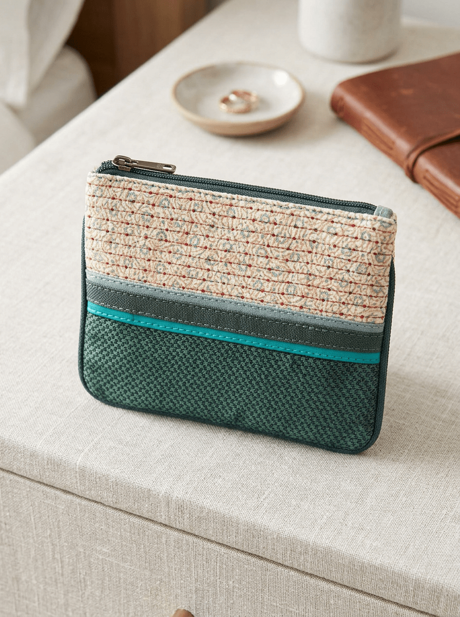 Monedero Anna Kazser Pass Purse Uxa Aqua