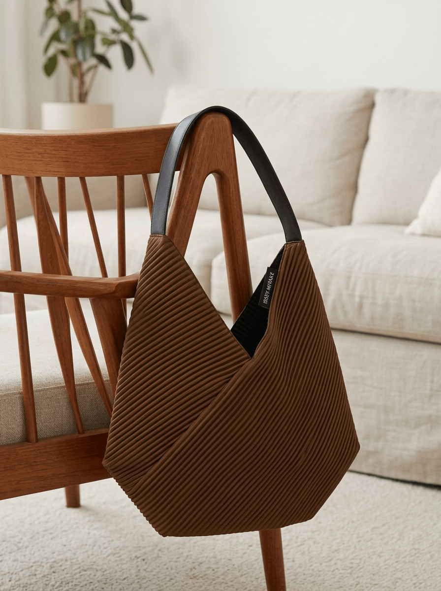 Bolso In·Zu Bevel Marrón