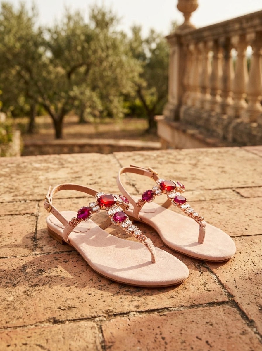 Sandalias Le Capresi Clio/B Rosa