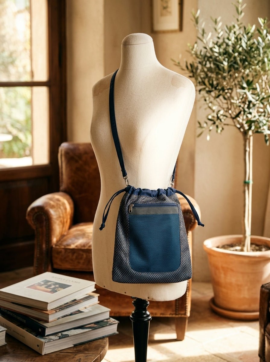 Bolso Anna Kaszer Toya S Filet Blue
