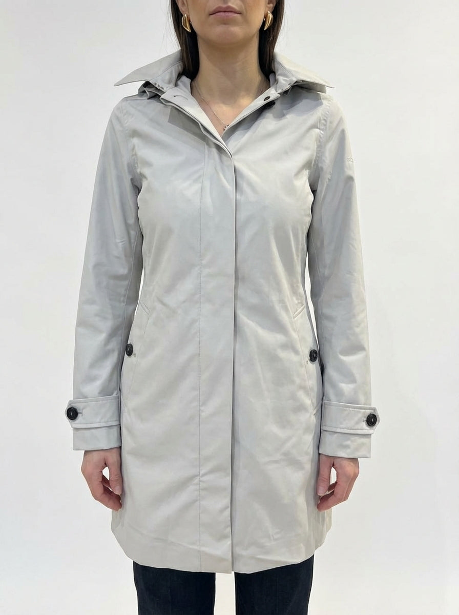 Gabardina Save The Duck Cinturon Piedra