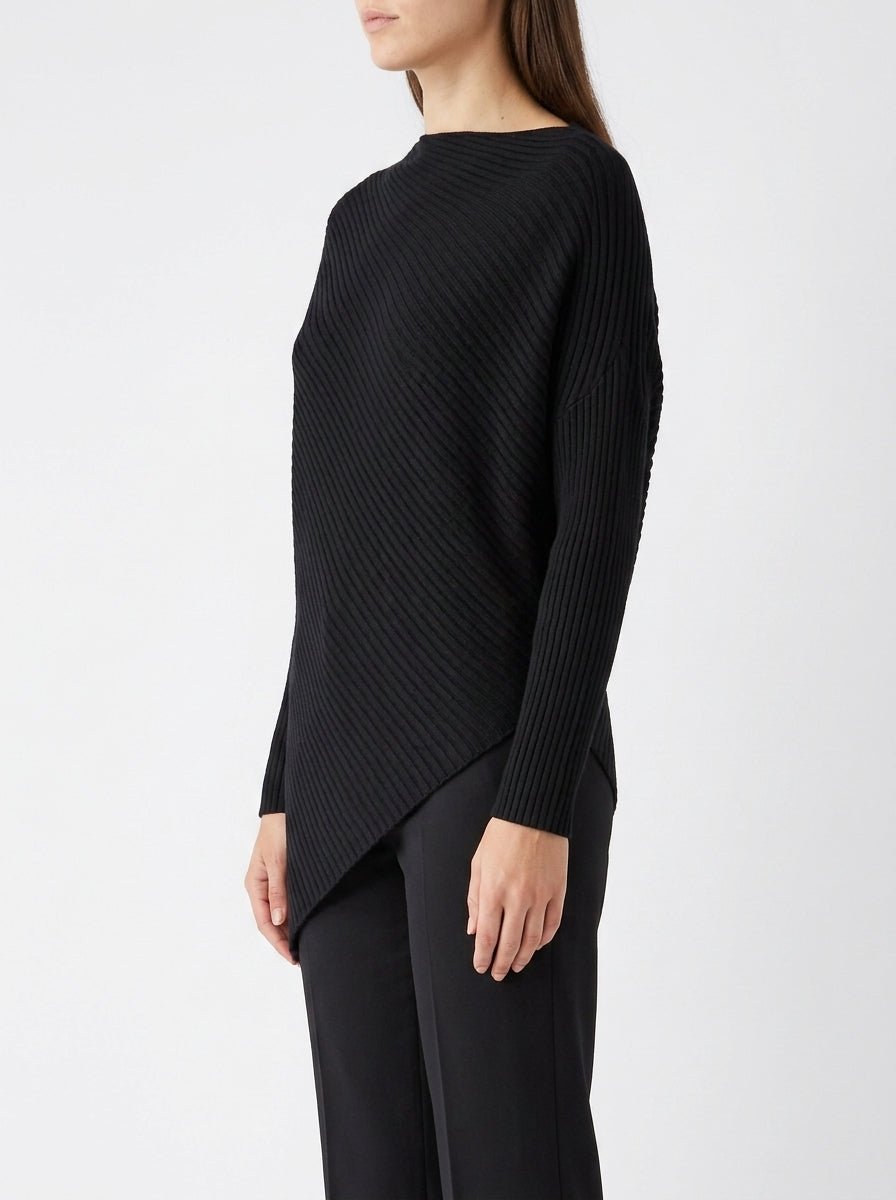 Jersey Paisie Asimetrico Negro