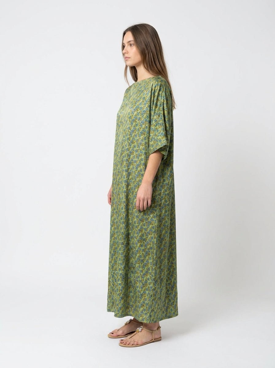 Cafcan Mondo e Colori Seda Estampado Flor Nemesia