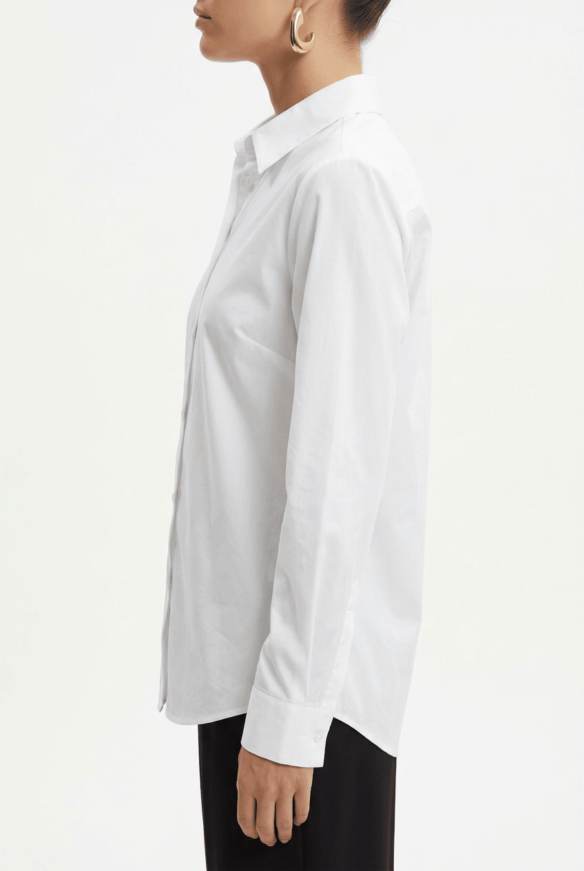 Chemise blanche Camicetta Snob