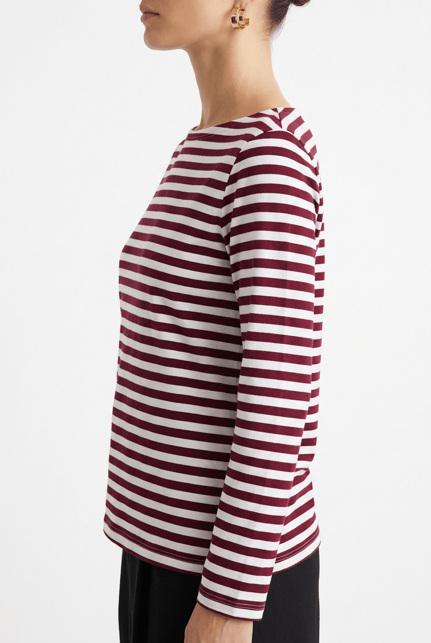 Camiseta Floor Bicolor Barca Granate