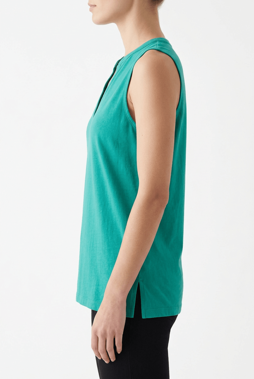 Camiseta Absolut Cashmere Tessie Turquesa