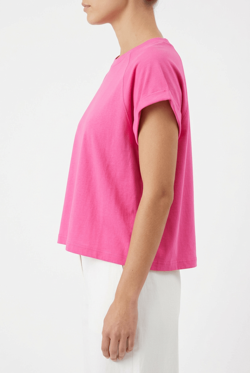 Camiseta Absolute Cashmere Tricia Rosa Fluor