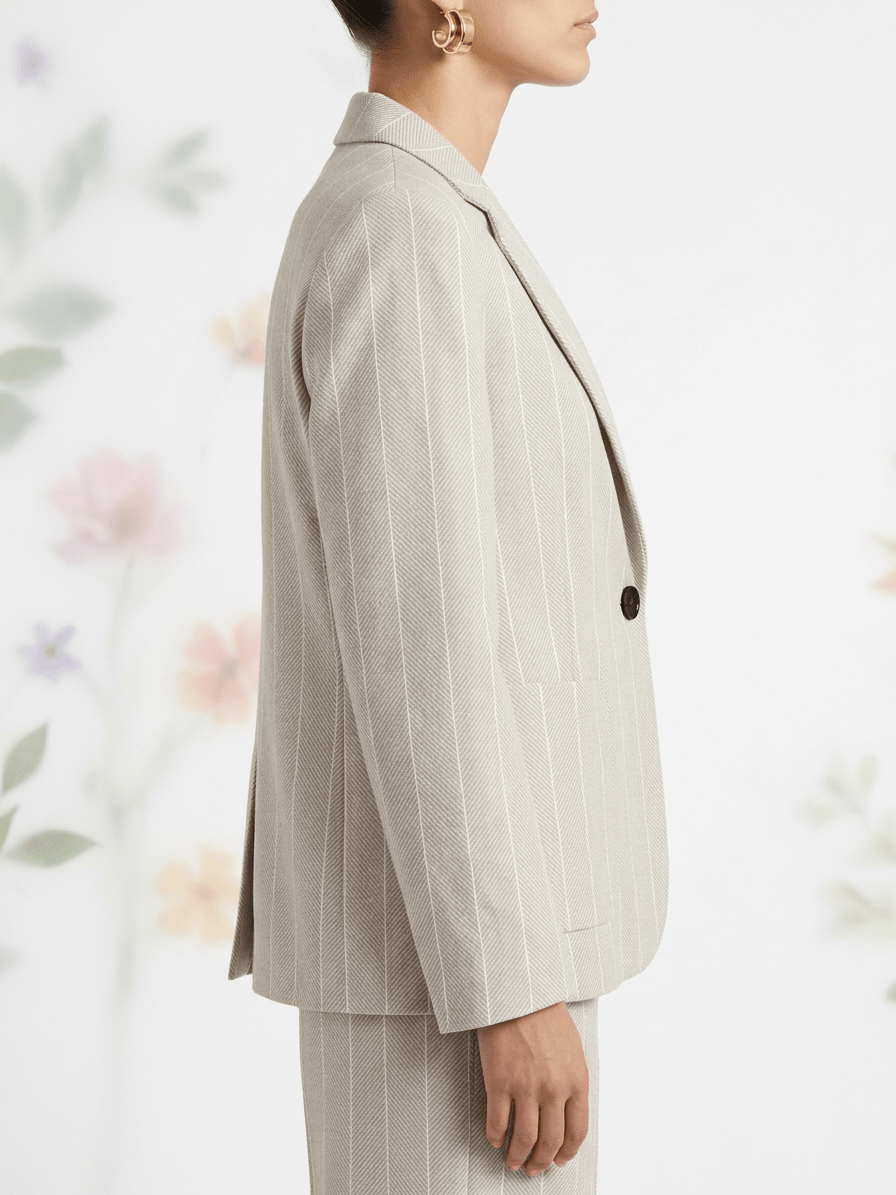 Blazer Agoefilo Raya Beige