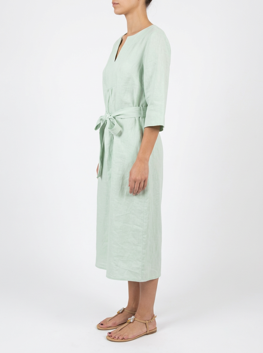 Vestido Whyci Milano Verde Salvia