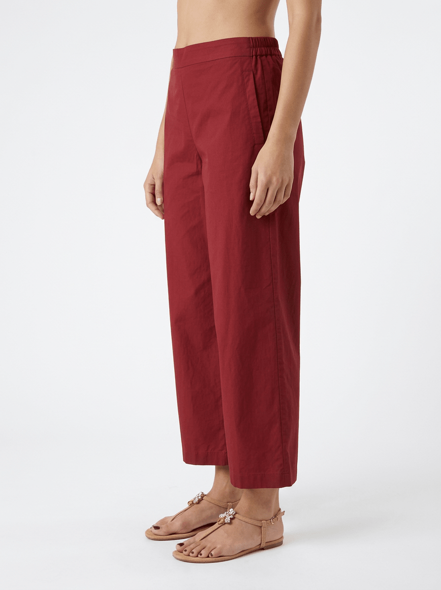 Pantalón Niu Ancho Burdeos