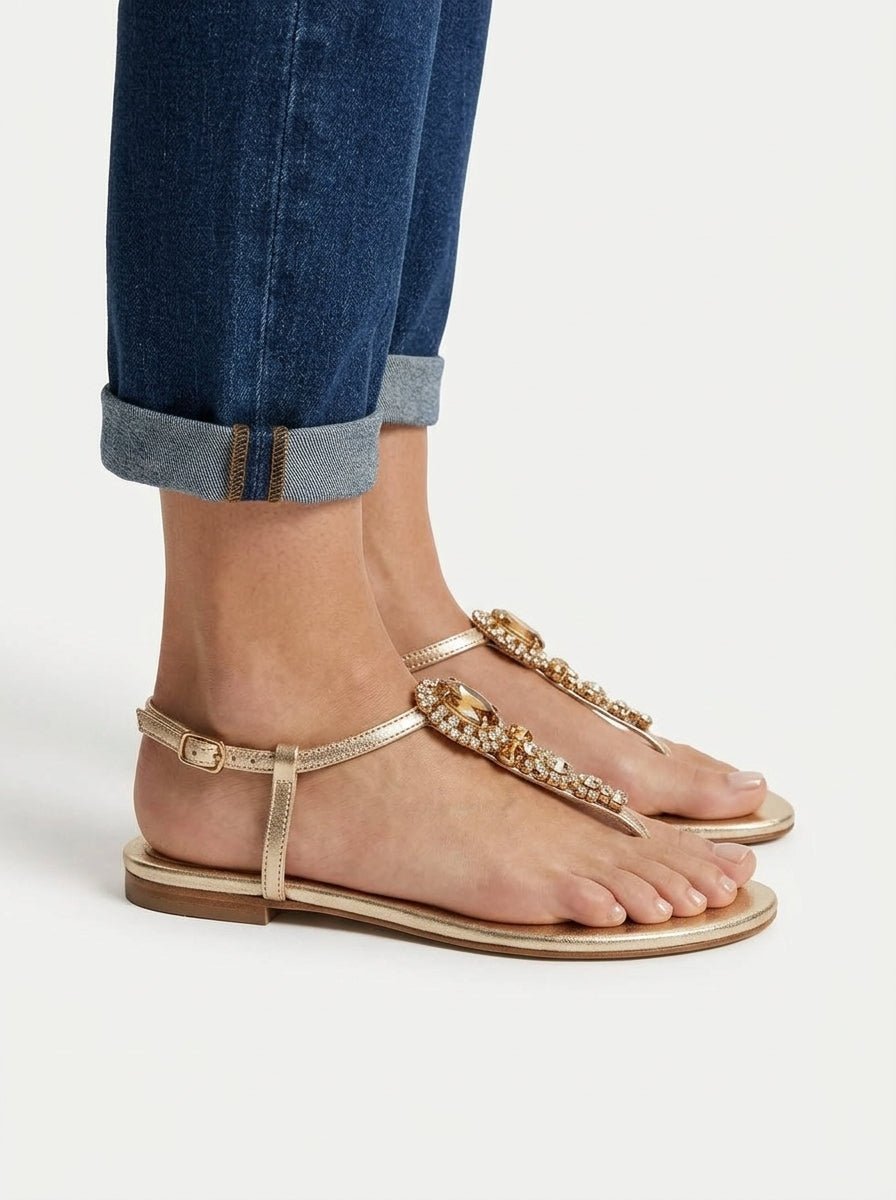 Sandalia Le Capresi Stones Finger