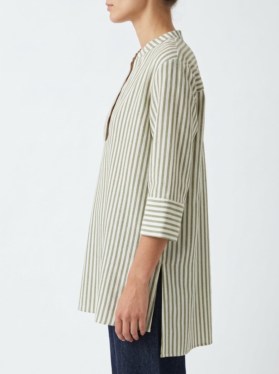Blusa Academia Silvana Rayas Verde
