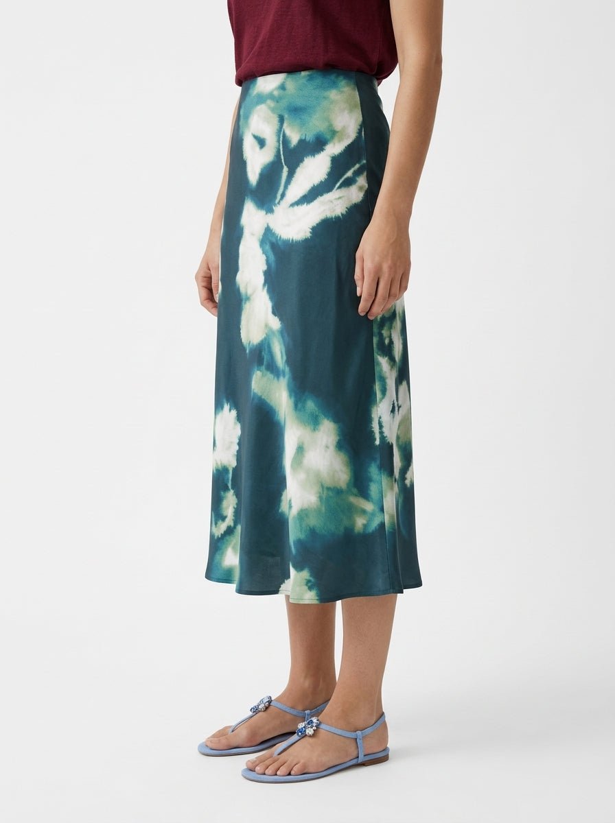 Falda Liviana Conti Faede Estampado Flores