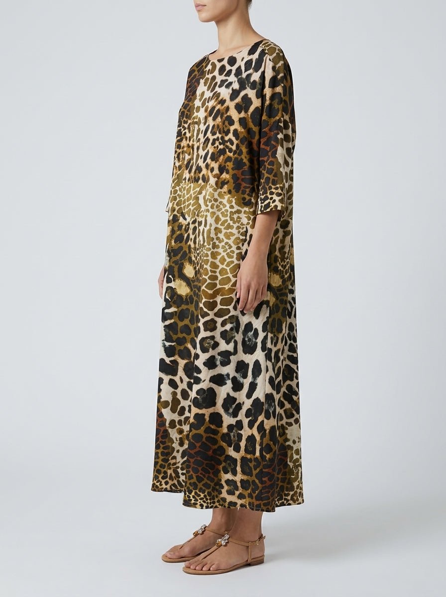 Vestido One Season Long Jackie Lipari Leopardo
