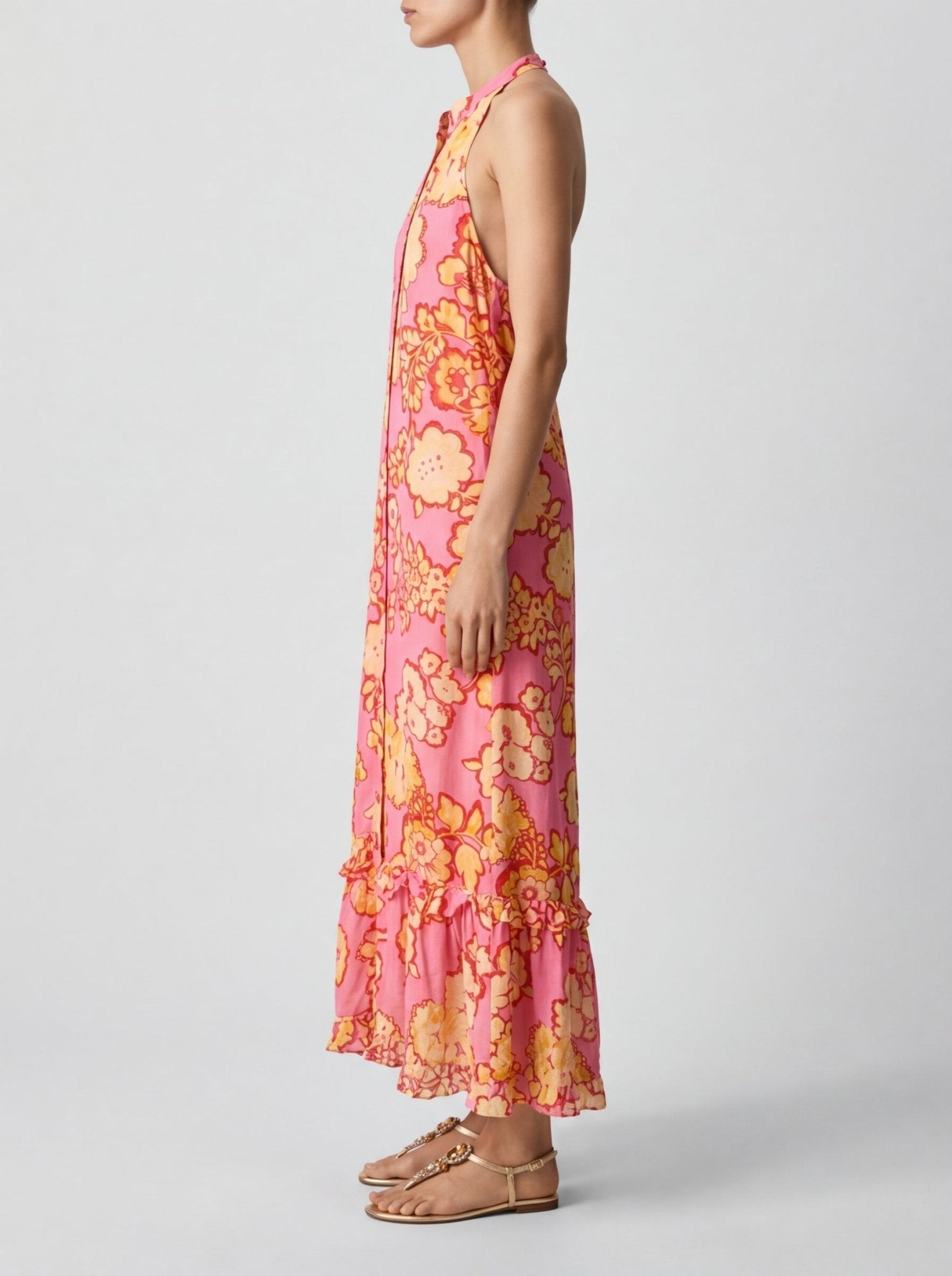 Vestido One Season Molly Coral Bay Rosa