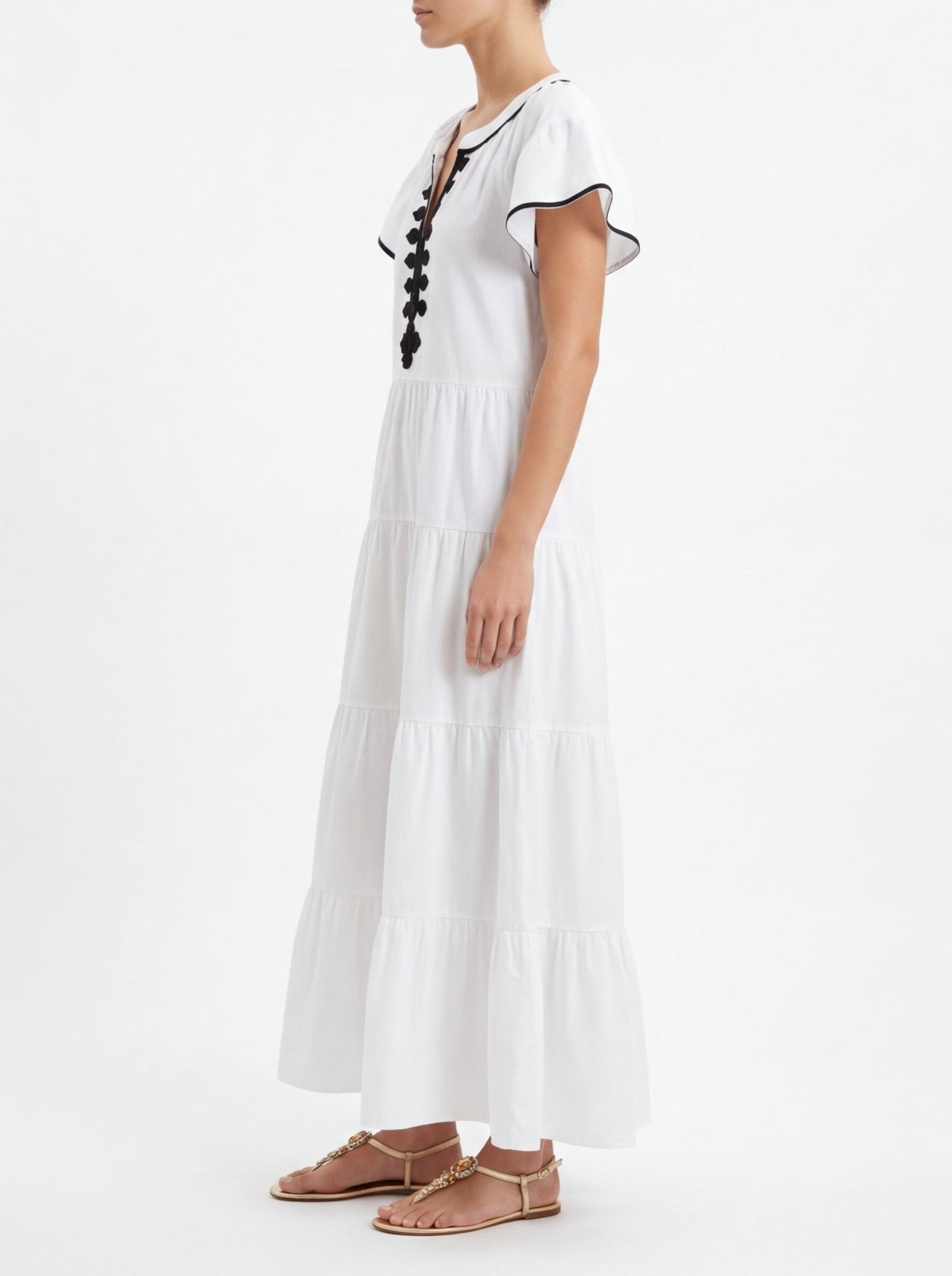 Vestido Rose And Rose Camelia Blanco