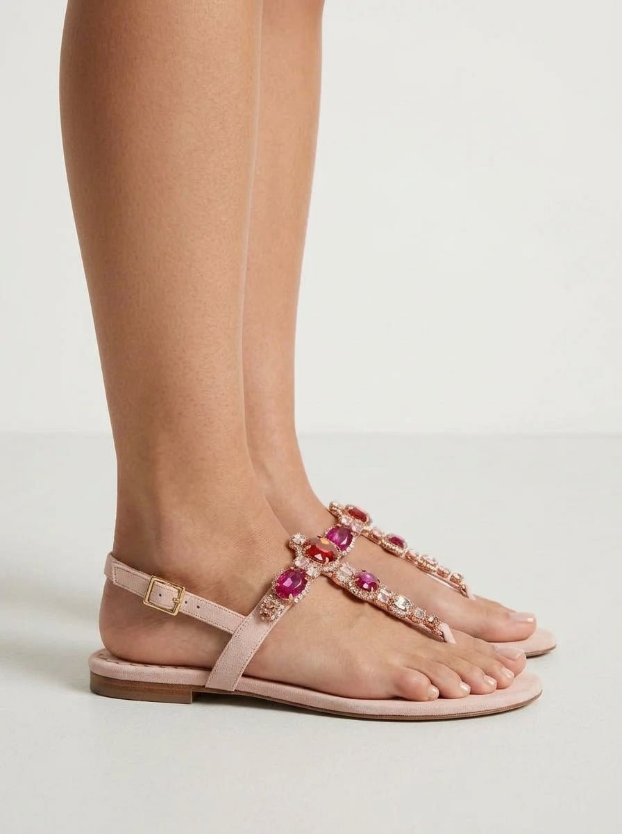 Sandalias Le Capresi Clio/B Rosa
