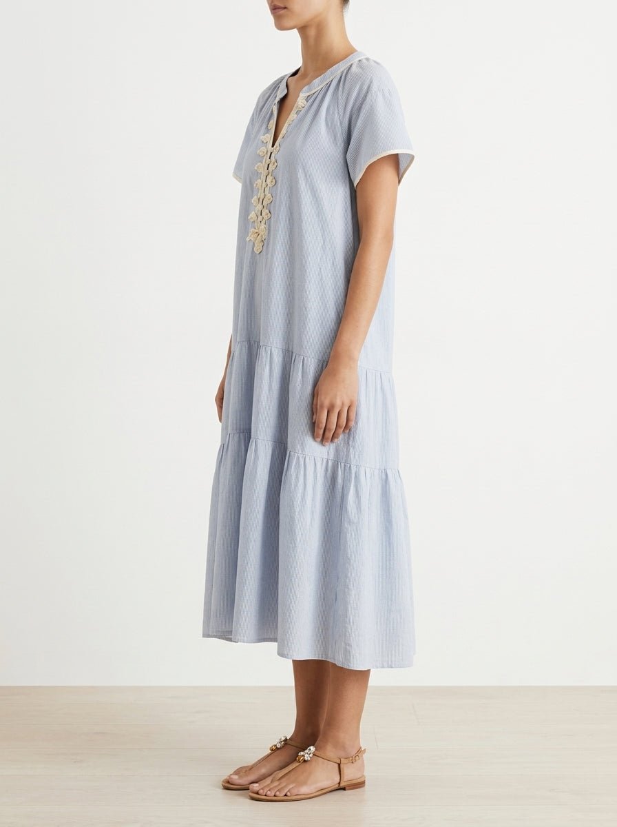 Vestido Rose And Rose Carnation Rayas