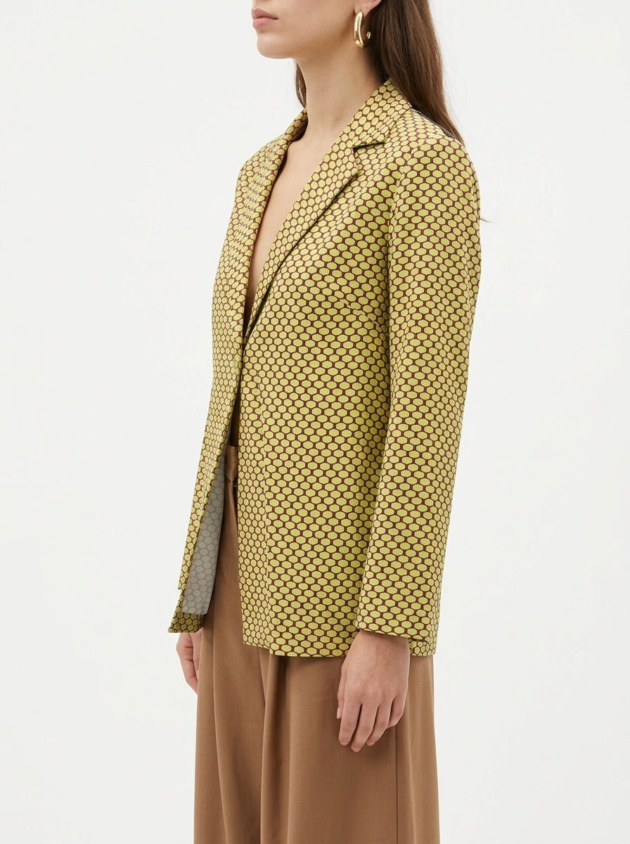 Blazer JustMine Estampado Lima