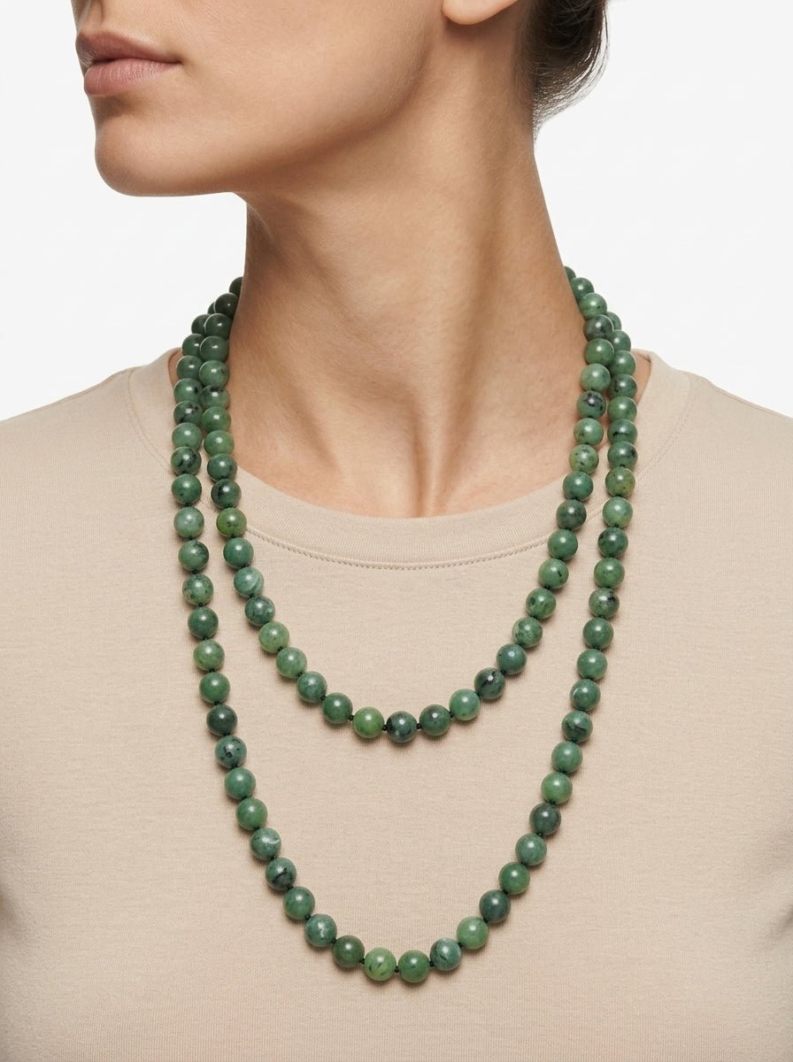 Collana Fabrizio Marcantelli Palline Verdi