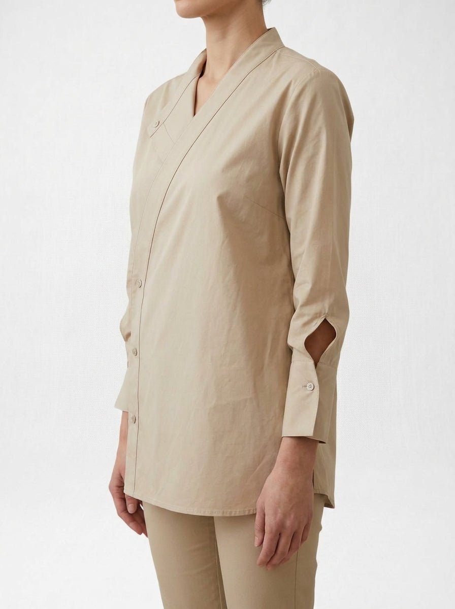 Conti Lightweight Crossover Blouse