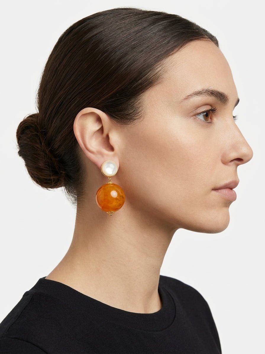 Orecchini Fabrizio Marcantelli Caramel Ball MP