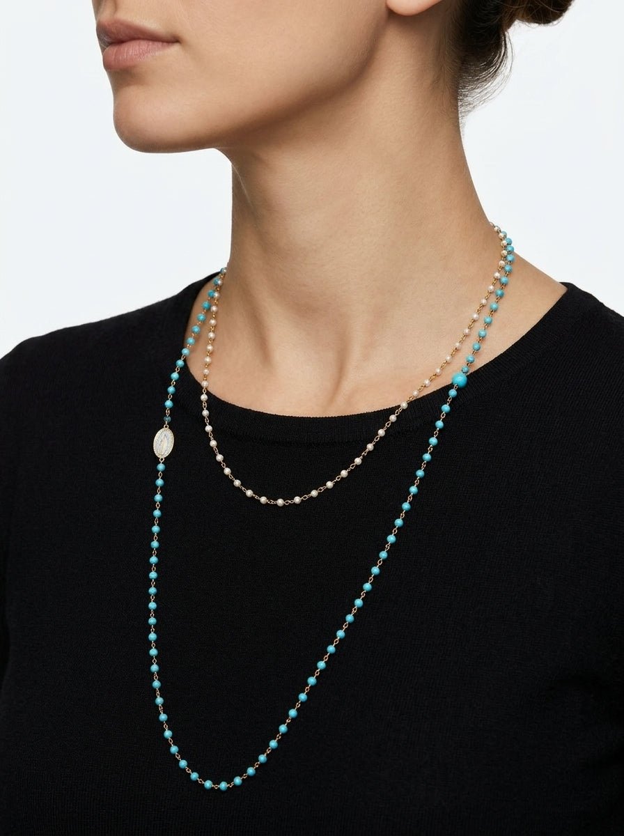 Collar Marcantelli Fabrizio Fino Cara Celeste