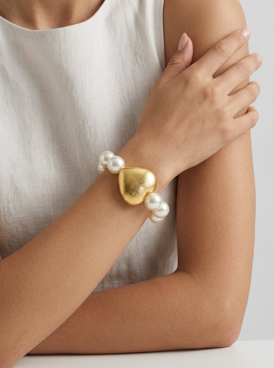 Marntelli bracelet Fabrizio heart gold